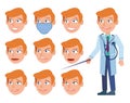 Doctor. Character to create animation